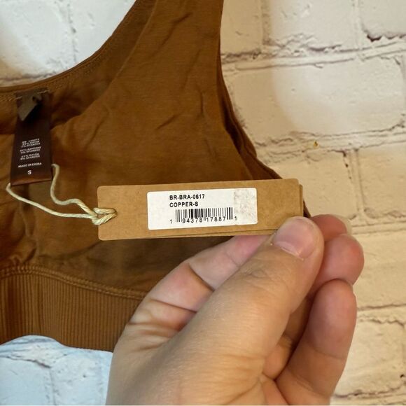 SKIMS Sleep Bralette Copper size Small - Picture 4 of 4